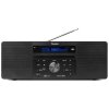 Audizio Prato mikrosystém s FM/DAB+, CD, USB a Bluetooth, tmavé drevo