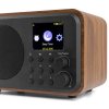 Audizio Vicenza internetové rádio s Wi-Fi, DAB+ a batériou, drevo