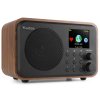 Audizio Vicenza internetové rádio s Wi-Fi, DAB+ a batériou, drevo