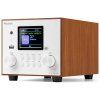 Audizio Vieste DAB+ Radio with subwoofer white