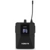 Vonyx WM552B Duálny bezdrôtový bodypack mikrofón Plug-and-Play set UHF