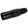 Adam Hall Connectors 4 STAR C XM5 BLK