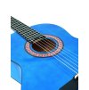 Dimavery AC-303 klasická gitara, modrá