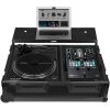 UDG Ultimate Flight Case Single Turntable Battle /PLX-CRSS12 & 10"/12" Mixer Black Plus (L,T&W)
