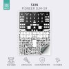 Doto Design Skin DJM-S9 SCRATCH STYLE White