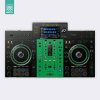 Doto Design Skin XDJ-RX2 COLORS Green