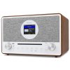 Audizio Internetové rádio Lucca s DAB+ a CD prehrávačom, Farba Wood
