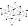 Power Dynamics Riser Deck750 Aluminium 100x100cm Legs 40cm