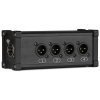 Power Dynamics CX185 RJ45 to 4x XLR3M Splitter Box