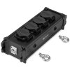 Power Dynamics PSB40 Power splitter box P-Con IN/OUT - OUT + 4x SHUKO
