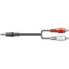 69757 vonyx cx405 1 cable 3 5 stereo 2rca 1 5m bulk