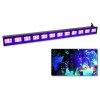 BeamZ Complete Halloween Effect Set s výrobníkom hmly s modrým LED podsvietením, LED stroboskopom a LED UV barom