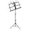 69478 vonyx mss02 music sheet stand fold black