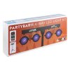 MAX Partybar11 set 4x COB PAR 20W