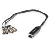 Power Dynamics CX190 Rozbočovač kábla RJ45 na 4x XLR3M 0,7 m
