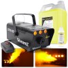 BeamZ S700LED Set výrobníka hmly s efektom ohňa s čistiacou a hmlistou kvapalinou