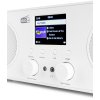 Audizio Bari internetové stereo rádio FM/DAB+ s Wi-Fi a Bluetooth, biele