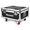 67246 2 beamz fcc9 flightcase for 8x bbp9 series uplight