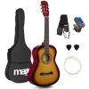 143563 max soloart junior 3 4 classic guitar pack sunburst