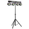 Svetelná rampa BeamZ PartyBAR3, 4xPAR s Magic Ball