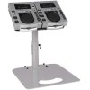 Zomo P-100/2 Pro Stand 2x Pioneer CDJ-100 Silver