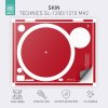 Doto Design Skin SL-1200 / 1210 MK2 FULL COLORS Aurora Red