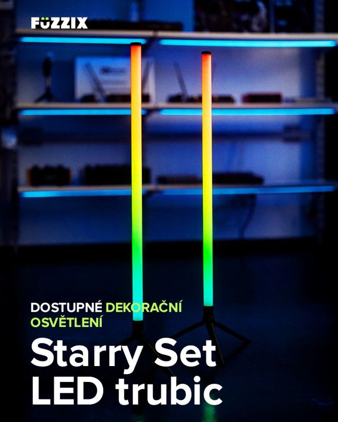 Hledáš jednoduchý a dostupný způsob, jak během pár minut změnit atmosféru celého prostoru?👇 Fuzzix Starry Set tvoří dvě...