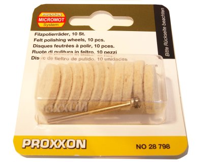 Filcové leštící kotoučky 22mm