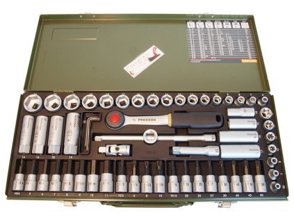 Gola sada s ráčnou 3/8" 65ks