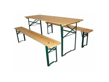 Prémiový pivní set, beer set - venkovní posezení 220x50