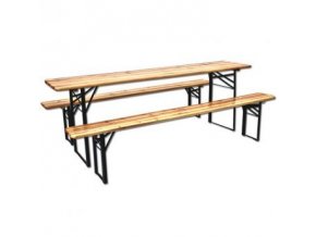 Zahradní set, pivní set, beer set - venkovní posezení 220x50 šířka lavice 25