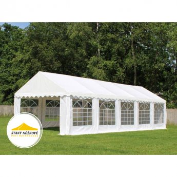 PAVILON, PARTY stan, Zahradní stan, ALTÁN 5x10 m - PVC 500gr./m2 - zesílená konstrukce