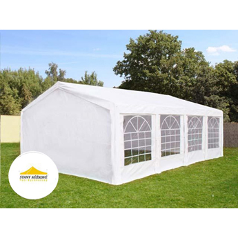 PAVILON, PARTY stan, Zahradní stan, ALTÁN 4x8 m - PVC 550gr./m2 - zvýšený