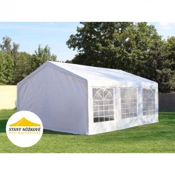 PAVILON, PARTY stan, Zahradní stan, ALTÁN 4x6 m - PE450 Rozbalený: Nový