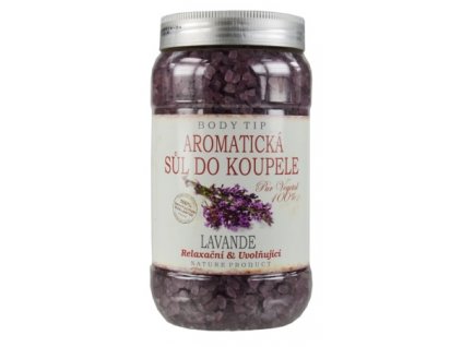 Aromatická sůl do koupele Levandule 1200g