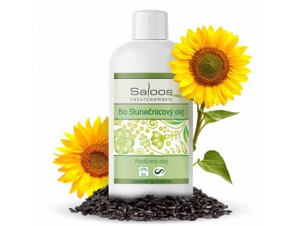 Saloos Bio slunečnicový olej 1000ml