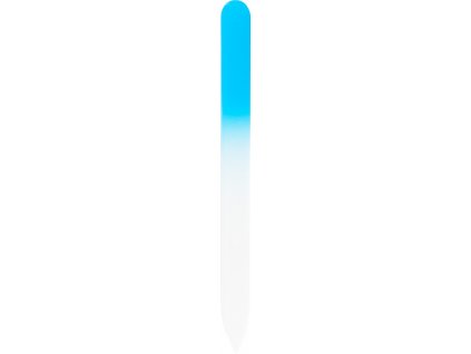 Skleněný pilník Bohemia Crystal modrý