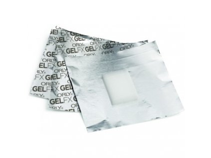 ORLY Gel FX Odlakovací folie - Foil Remover Wraps 100ks