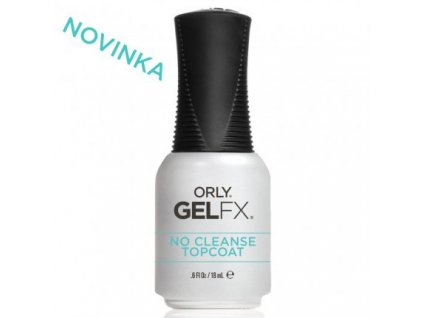 ORLY Gel FX No Cleanse Topcoat 18ml - bezvýpotkový vrchní gel lak
