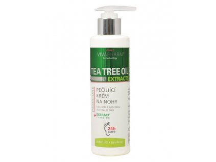 Krém na nohy s Tea Tree olejem 200 ml