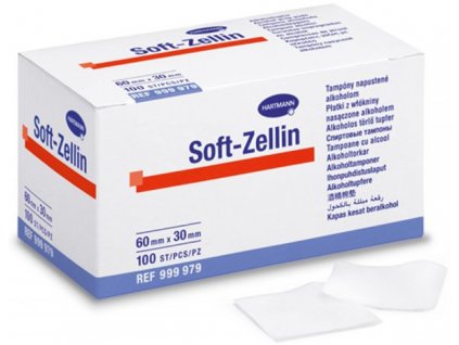 Soft-Zellin tampóny napuštěné alkoholem 10ks