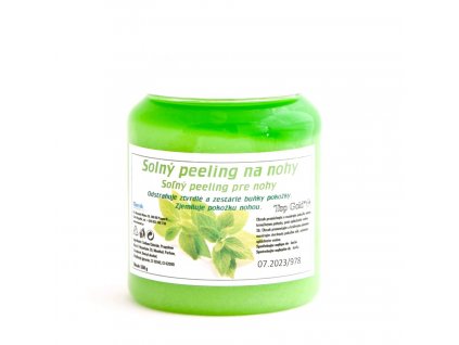 Top Gold solný peeling na nohy 550g