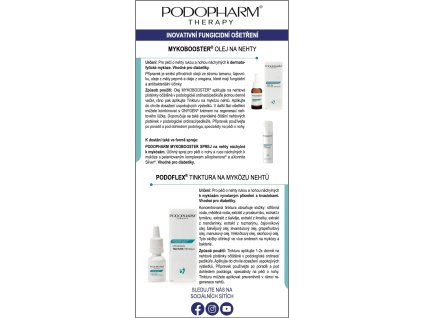 Leták PODOPHARM Mykobooster