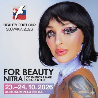 📅 Poznačte si do diára – pozývame vás na premiérový FOR BEAUTY NITRA! 📅 Veľtrh kozmetiky, kaderníctva, nechtového dizajnu...