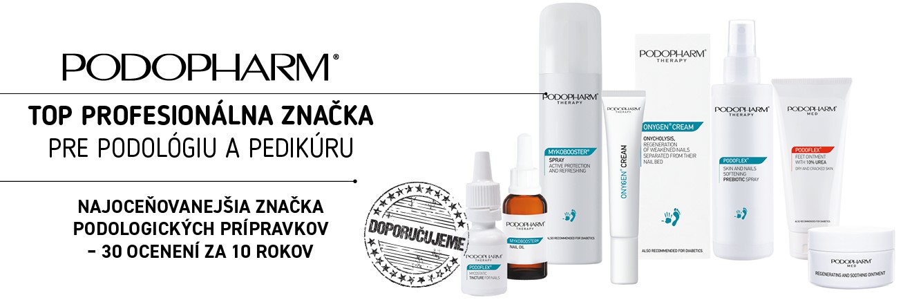 Podopharm oceňovaná značka