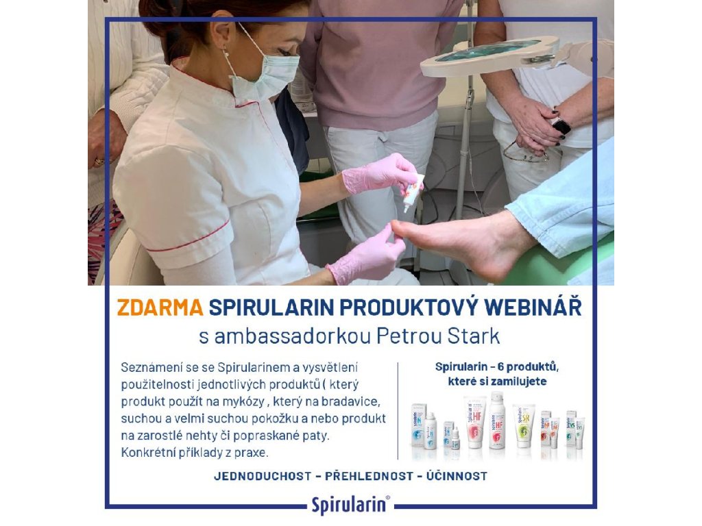 Spirularin produktový webinář