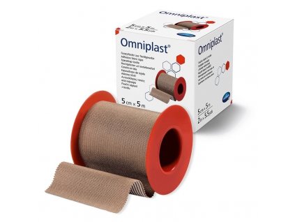 Omniplast textilná náplasť na cievke 5cm x 5m