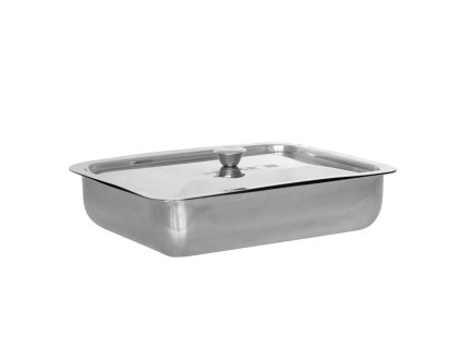 16795 1 pedice nerez miska s vikem 20x15x5cm