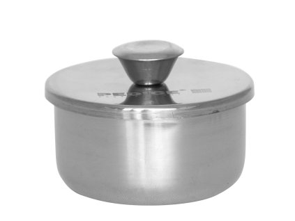 PEDICE nerez miska guľatá s vekom 7 x 4cm