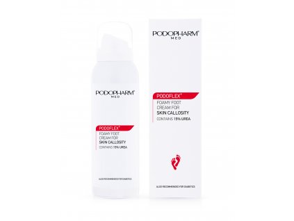 PODOFLEX foamy foot cream for skin callosity